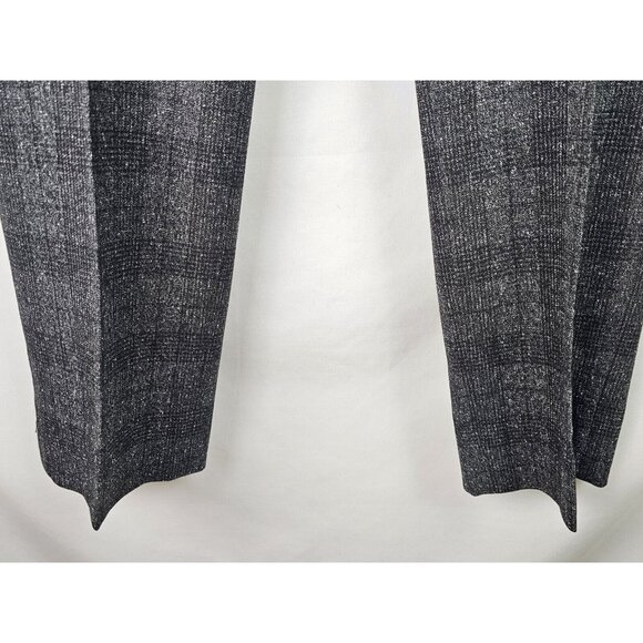 Joseph Abboud White Men's Pants Size 34 X 32 Gray Plaid Dress Pants - Picture 5 of 10